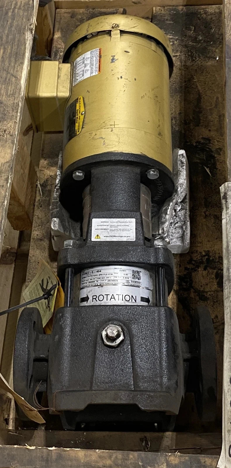 BVM1-5-404 Pentair Berkeley Vertical Multi-Stage Pump 208-230/460V