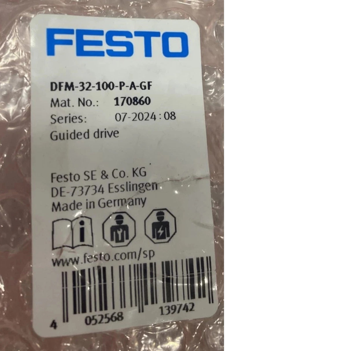 DFM-32-100-P-A-GF Festo Guided Drive