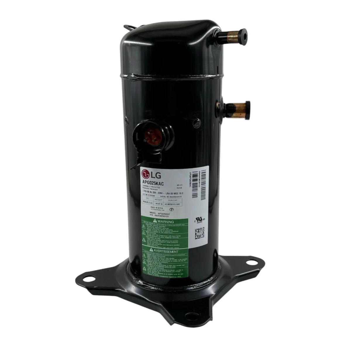 R410A Genuine LG A/C Compressor 208-230V - Truck To Trailer