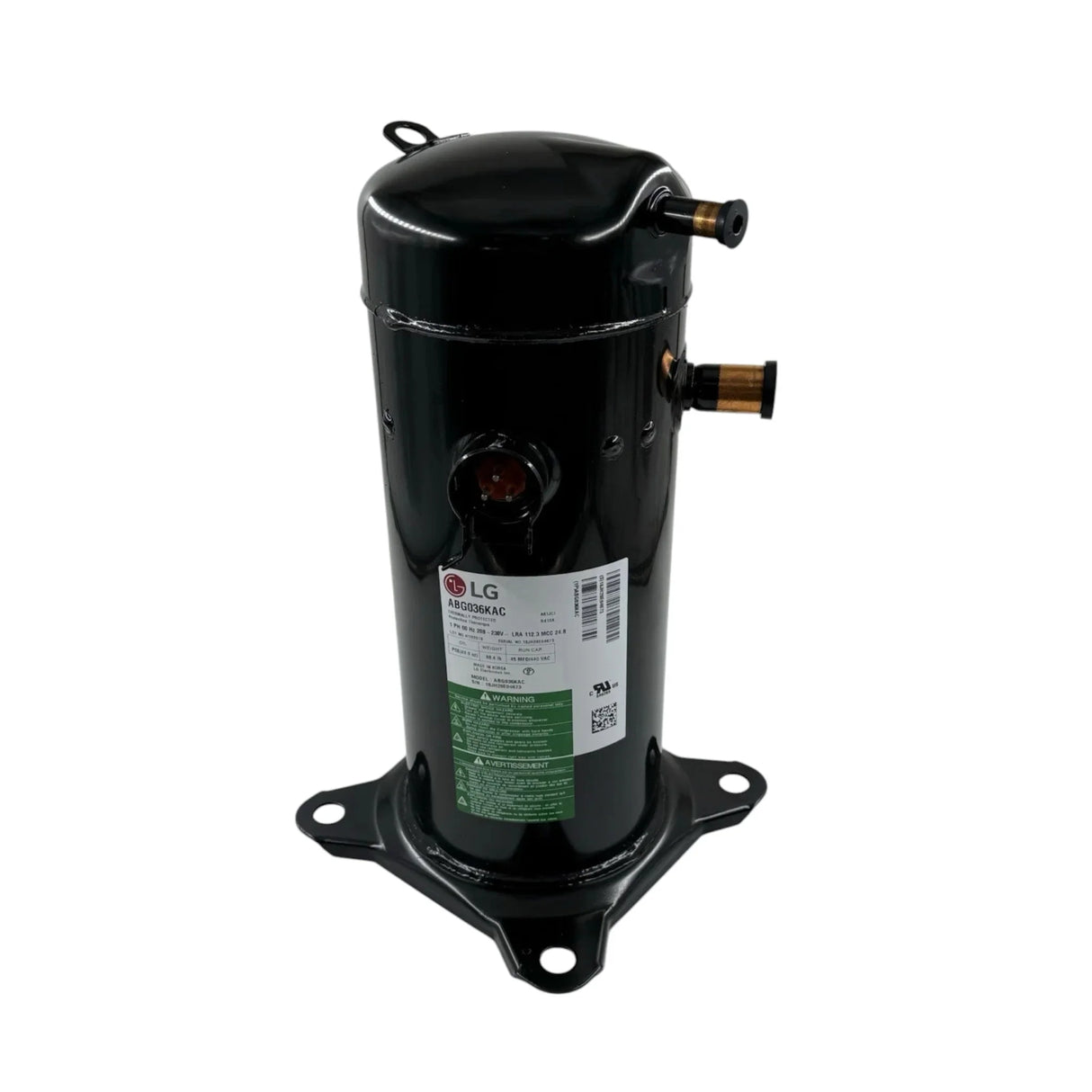 ABG036KAC Genuine LG A/C Compressor 208-230V - Truck To Trailer