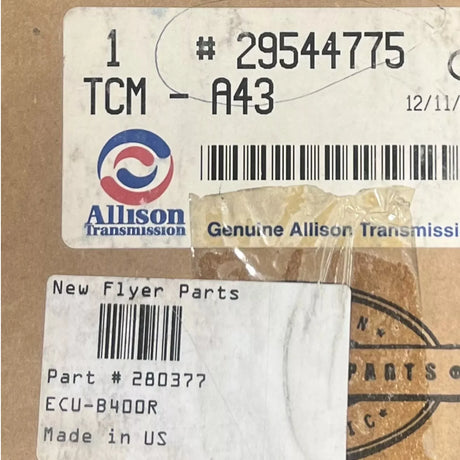 29544775 Genuine Allison TCM Transmission Control Module 12/24V - Truck To Trailer
