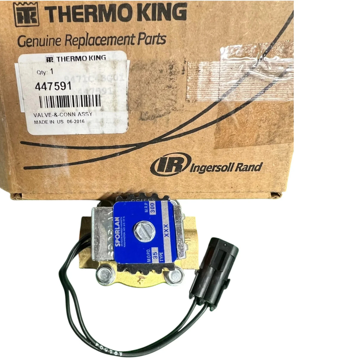 44-7591 Genuine Thermo King Solenoid Valve - Truck To Trailer