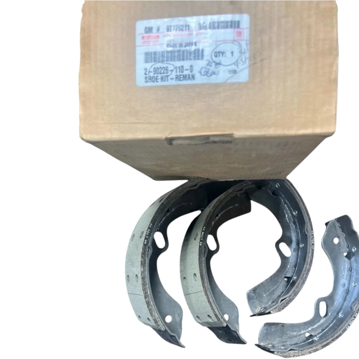 2-90226-110-0 Genuine Isuzu Shoe Kit - Truck To Trailer