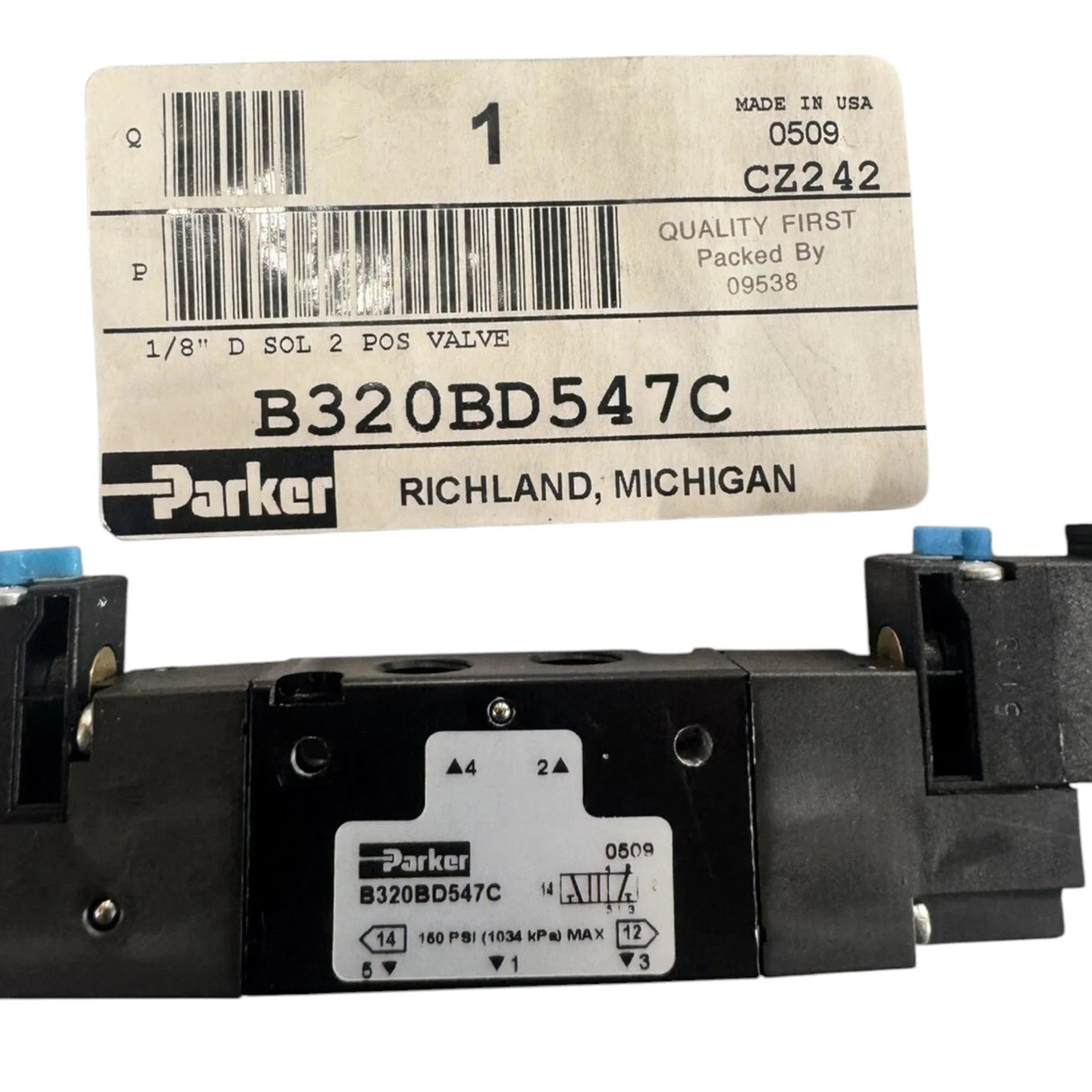 B370BD547C Genuine Parker Air Control Valve 12V - Truck To Trailer