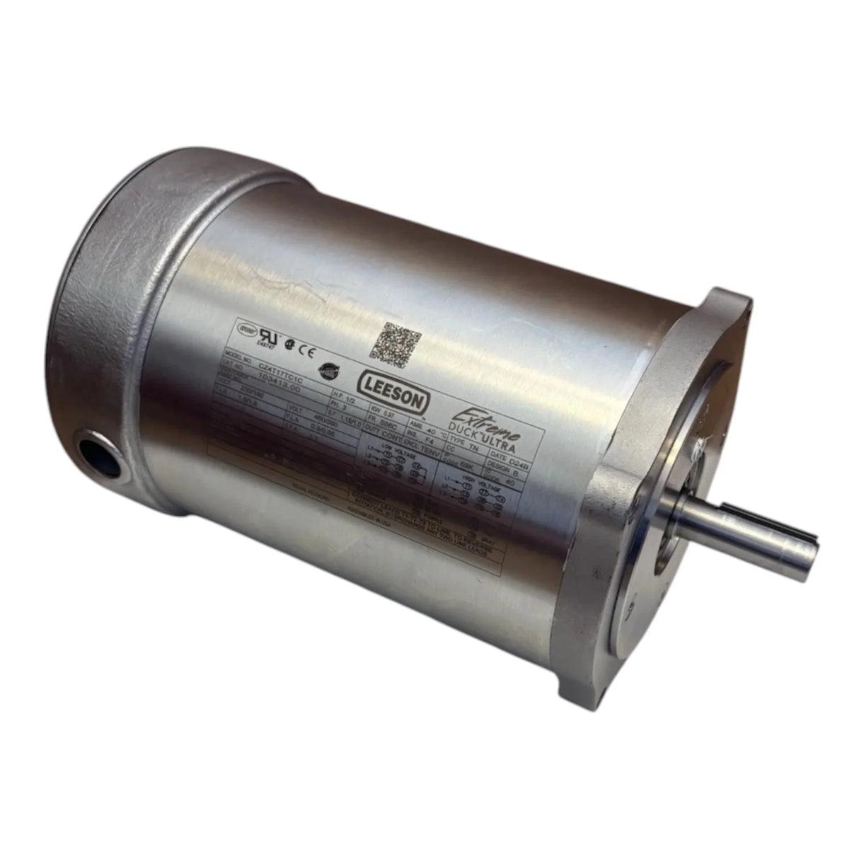 103413.00 Leeson Washdown Motor 208-230/460V - Truck To Trailer