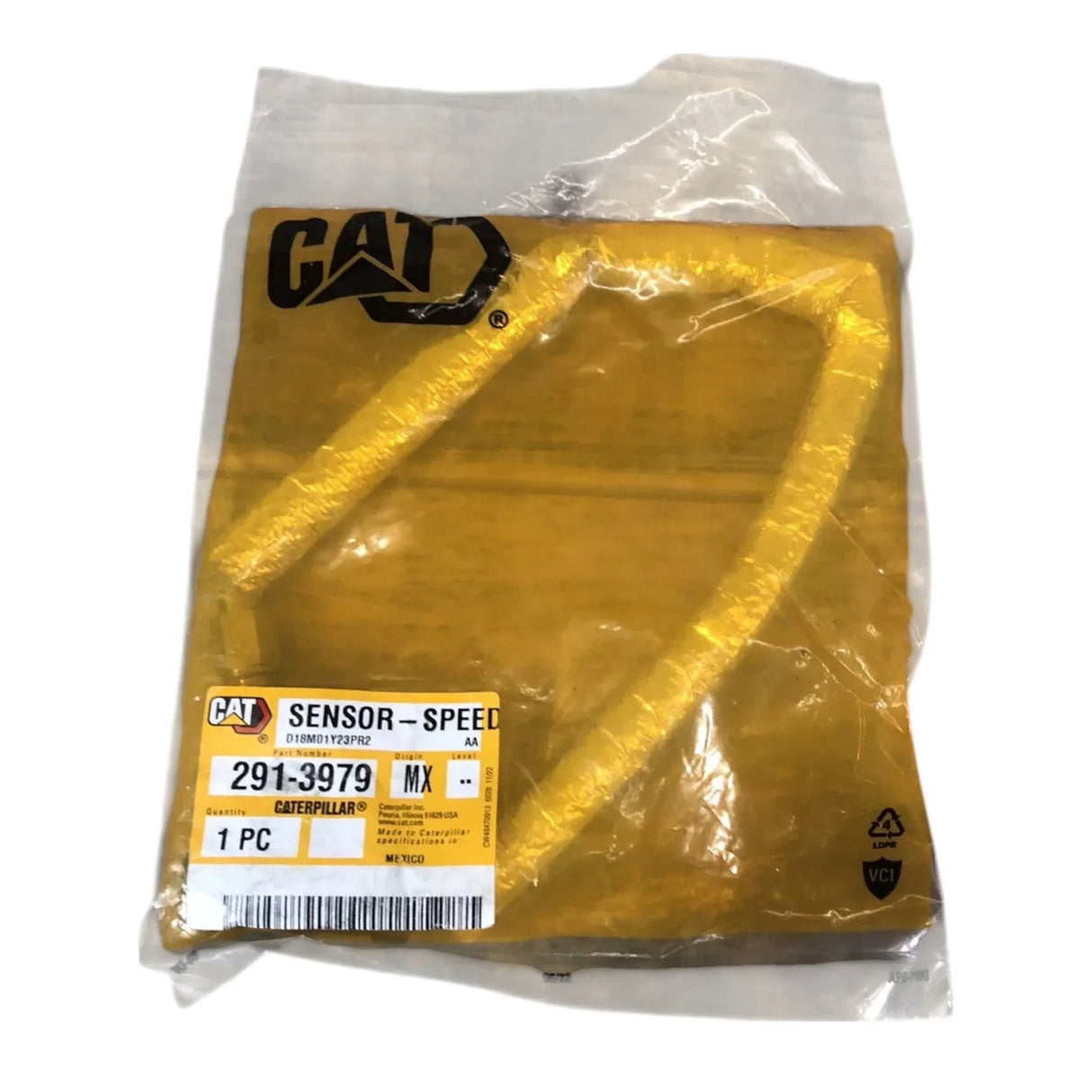 291-3979 CAT 2 Pin Ampseal Speed Sensor - Truck To Trailer