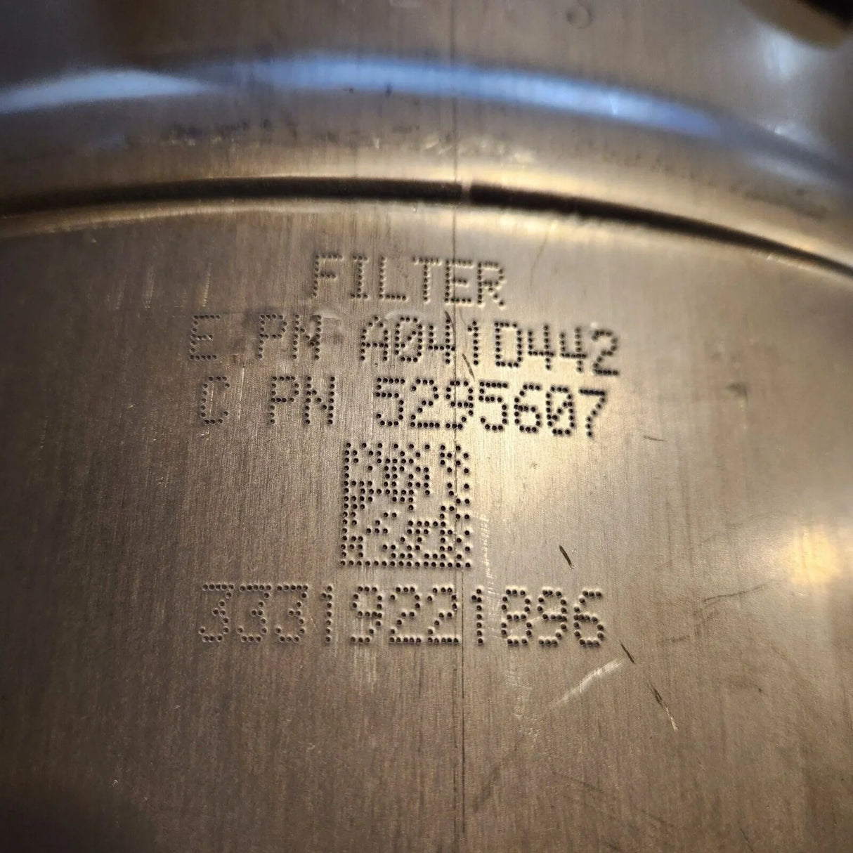 5295607RX Genuine Cummins Dpf Diesel Particulate Filter - Truck To Trailer