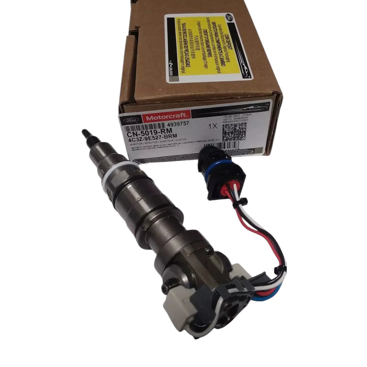 4C3Z-9E527-BRM Genuine Ford Fuel Injector - Truck To Trailer