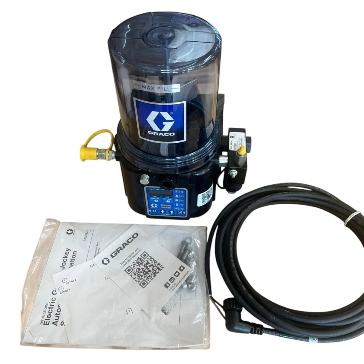 24Z764 Graco Grease Jockey Electric Pump 12V - Truck To Trailer