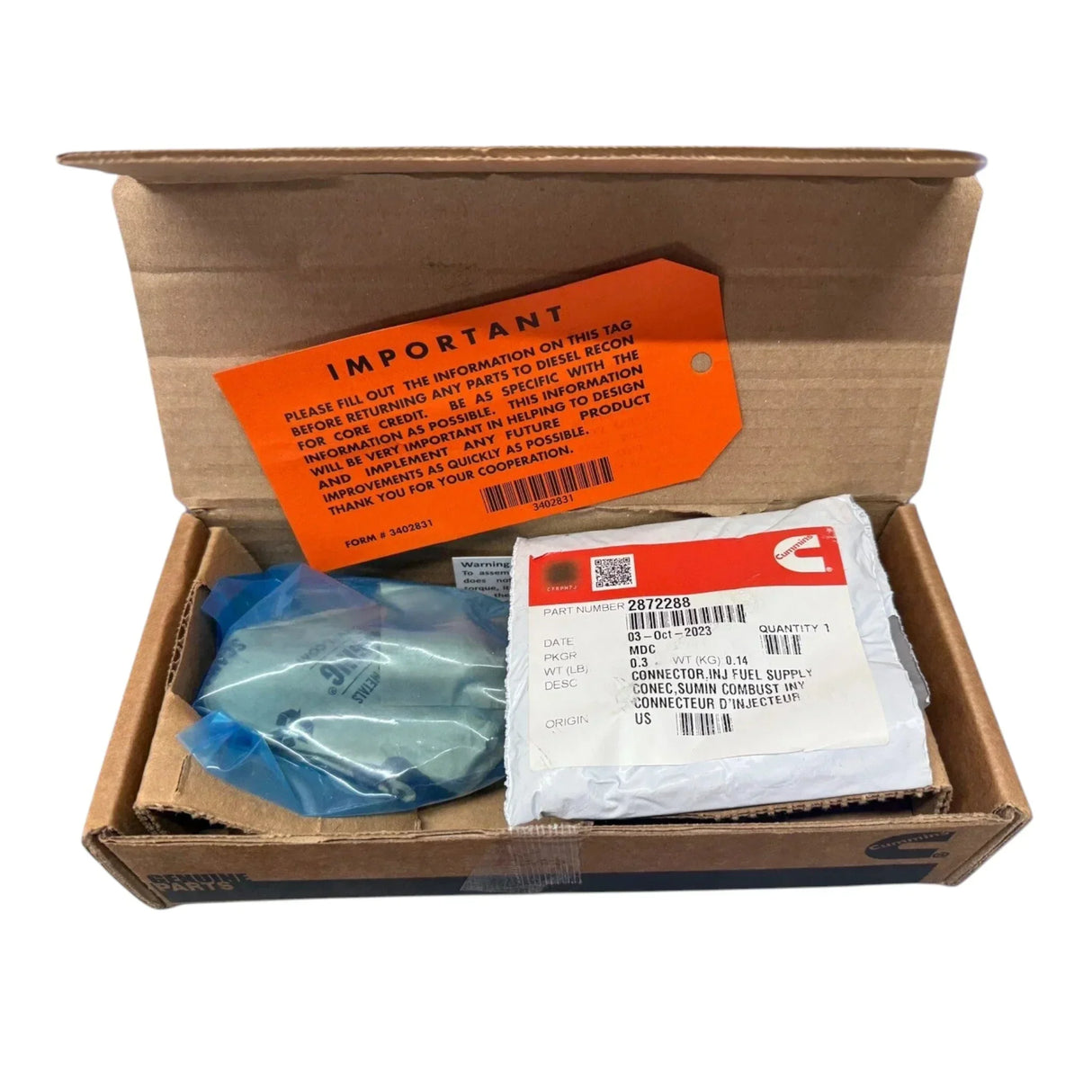 5633612 Genuine Cummins Fuel Injector Kit - Truck To Trailer