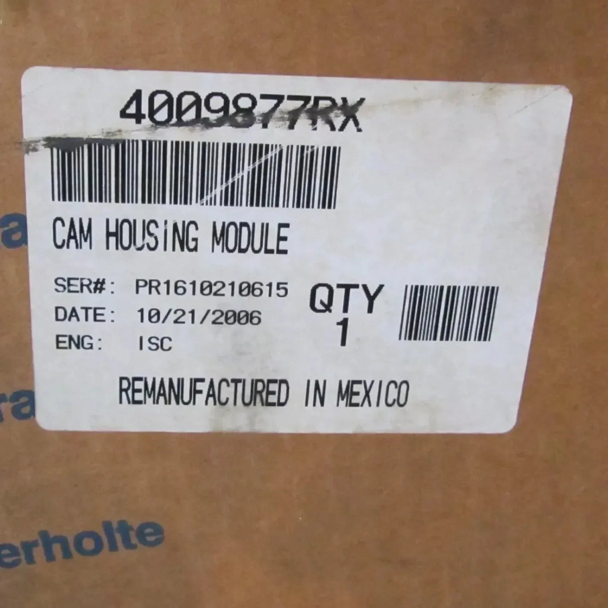 4088604NX Genuine Cummins Fuel Pump Body - Truck To Trailer