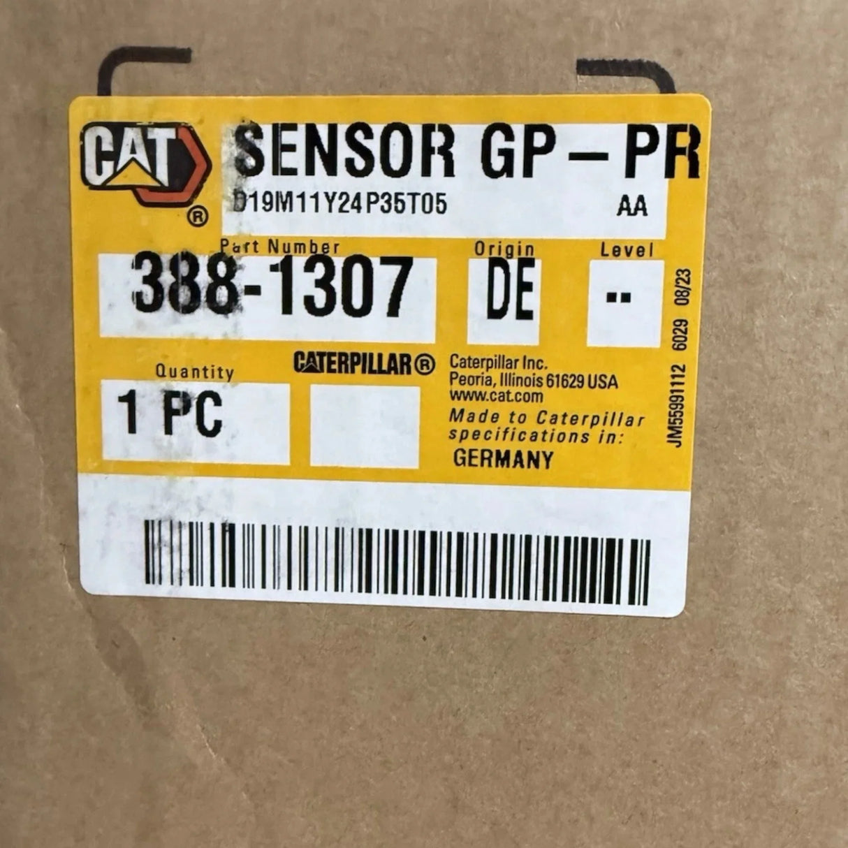 388-1307 CAT Gas Pressure Control Sensor - Truck To Trailer