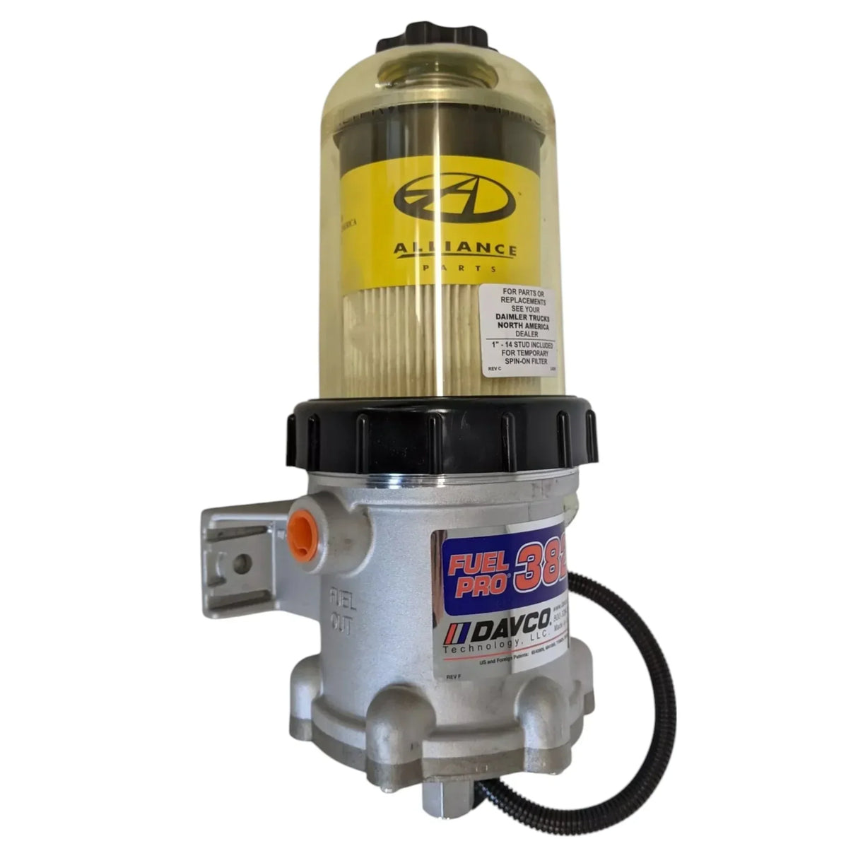 0340571005 Genuine Freightliner Fuel Water Separator Davco 382 - Truck To Trailer