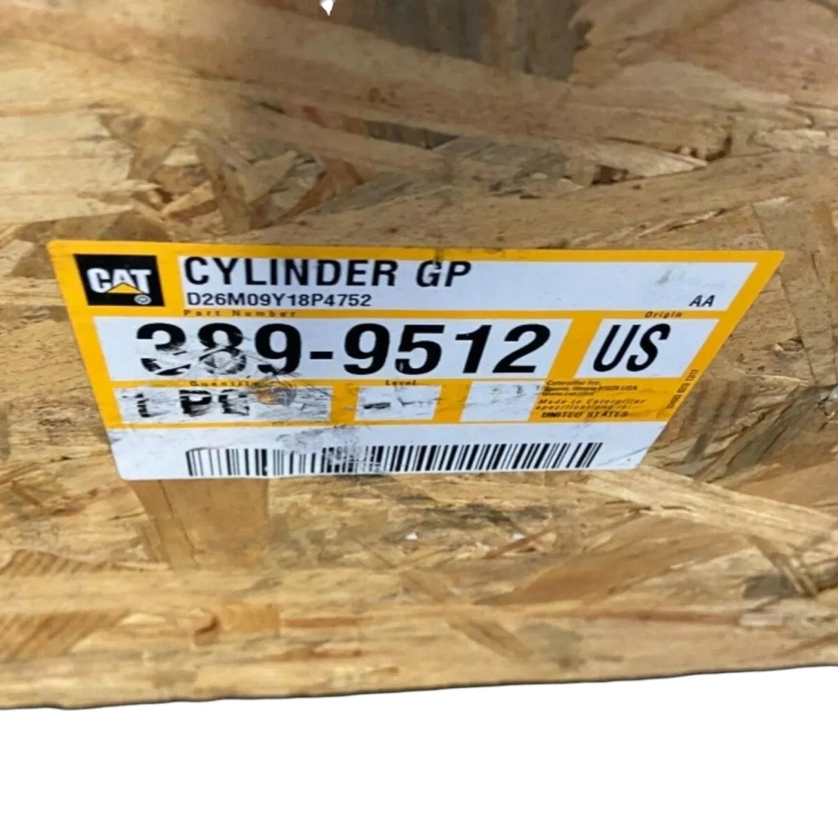389-9512 Genuine CAT Cylinder GP - Truck To Trailer