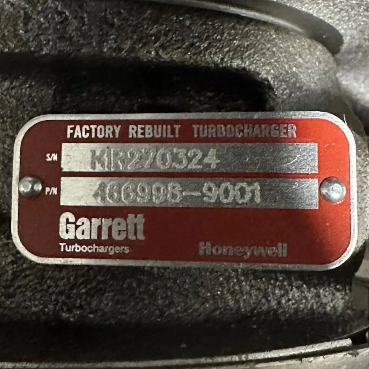 466998-9001 Genuine Garrett Turbocharger TV4502 - Truck To Trailer
