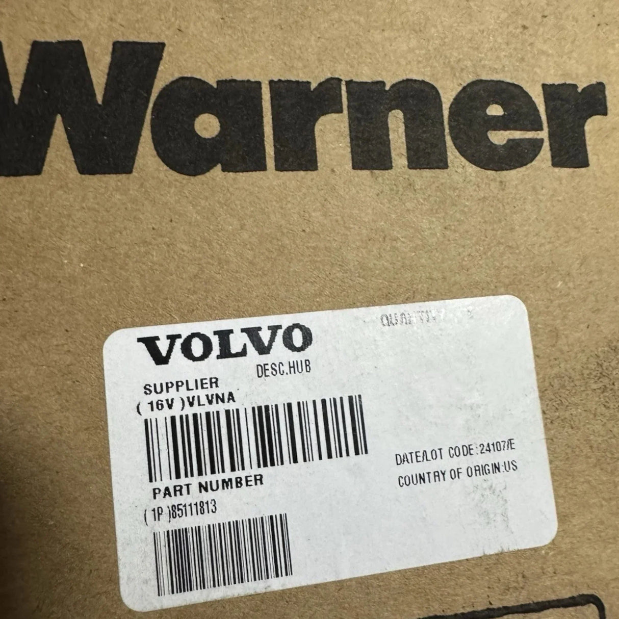 85111809 Genuine Volvo Engine Cooling Fan Hub - Truck To Trailer