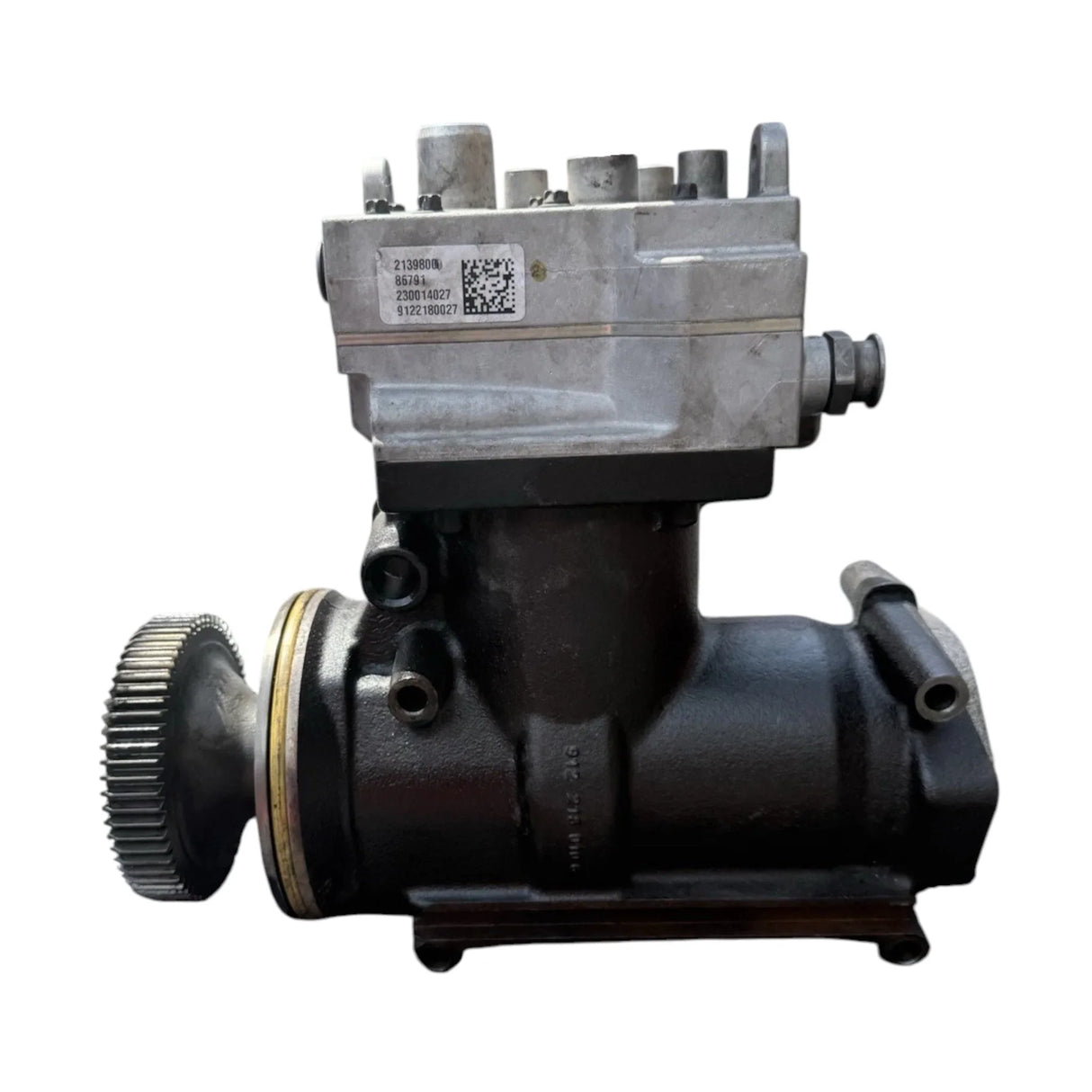 2127001Pex Genuine Paccar Air Compressor - 1 Cyl 440Cc Mx-11 - Truck To Trailer