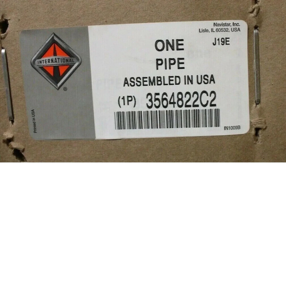 3564822C1 Genuine International Turbocharger Pipe - Truck To Trailer