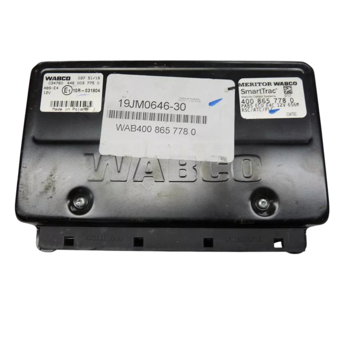400 865 778 0 Wabco ABS Electronic Control Unit - Truck To Trailer