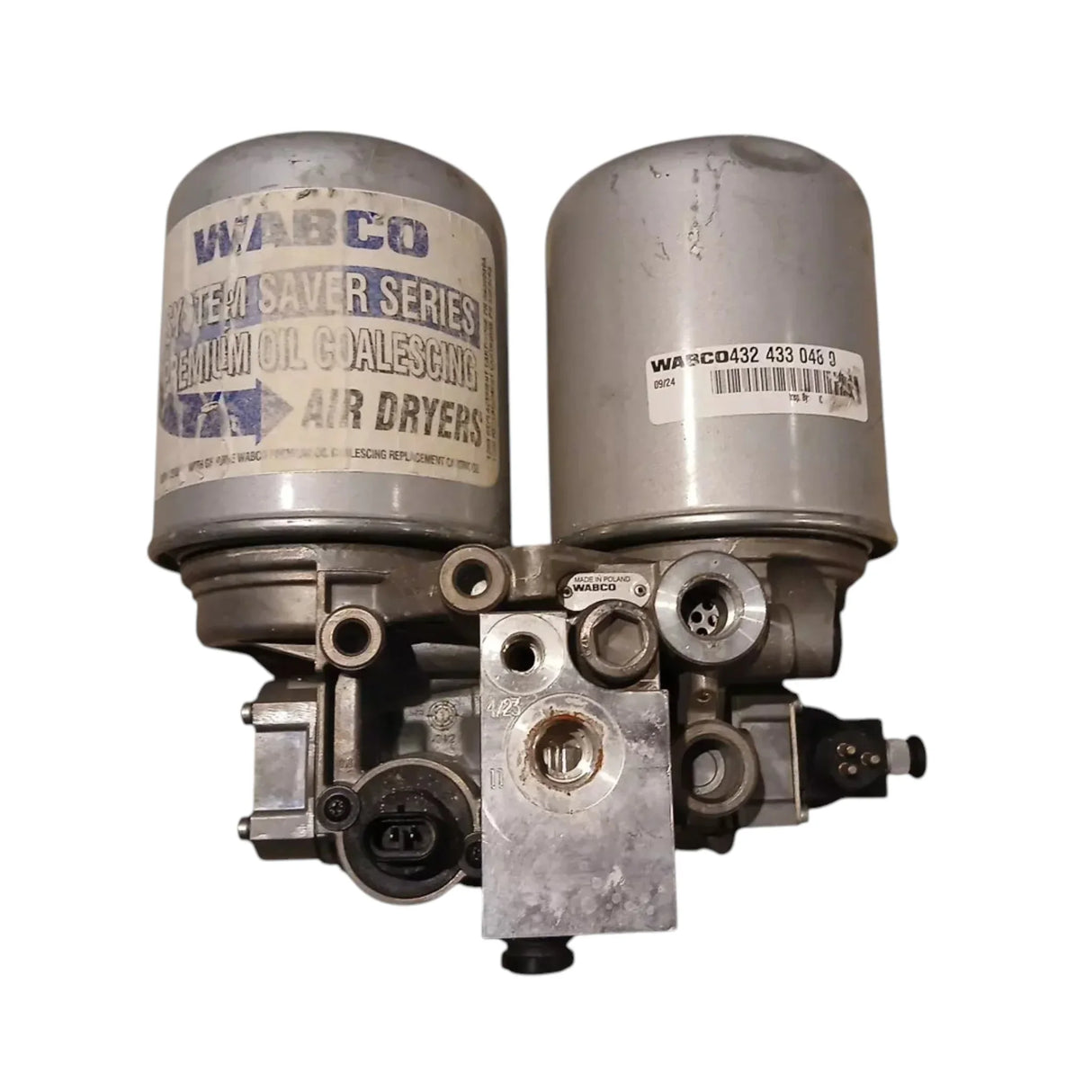 432 433 048 0 Genuine Wabco Twin Air Dryer - Truck To Trailer