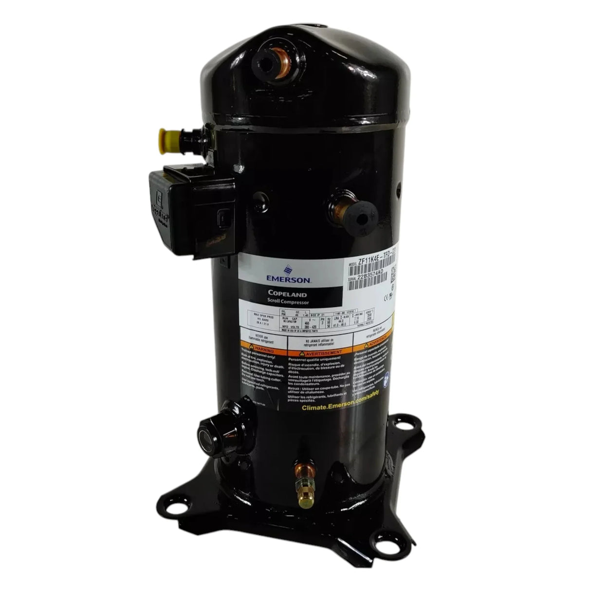 ZF11K4E-TFD-231 Genuine Copeland Scroll Compressor - Truck To Trailer