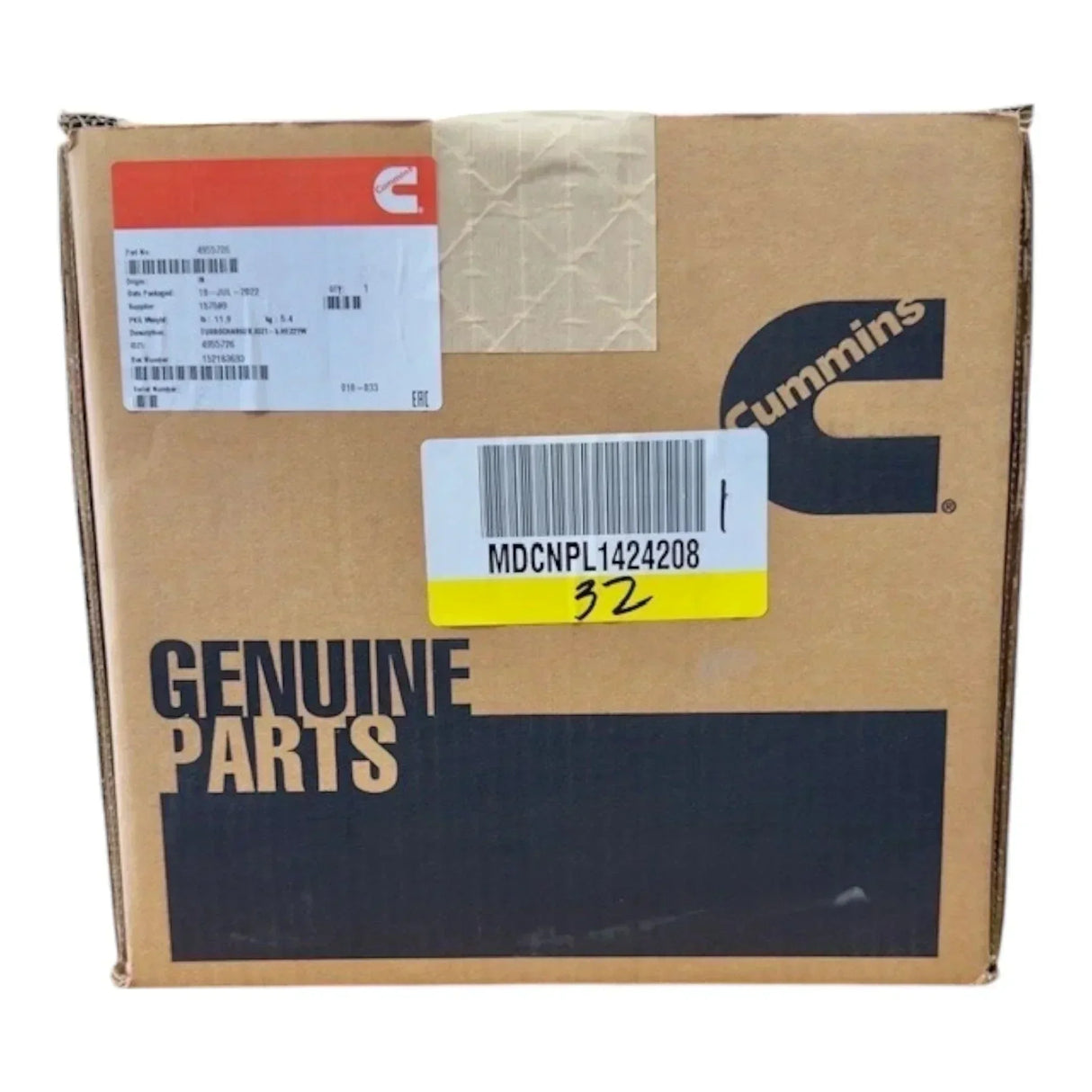4043947 Genuine Cummins Turbocharger Kit - Truck To Trailer