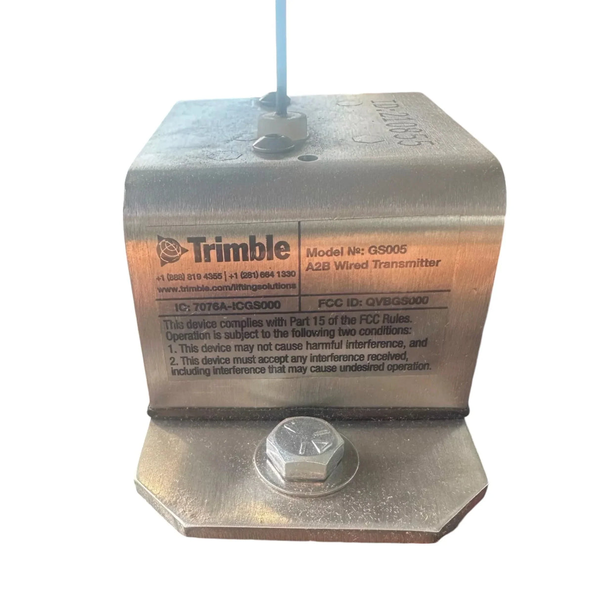 80022491 Manitowoc Wired Transmitter A2B - Truck To Trailer