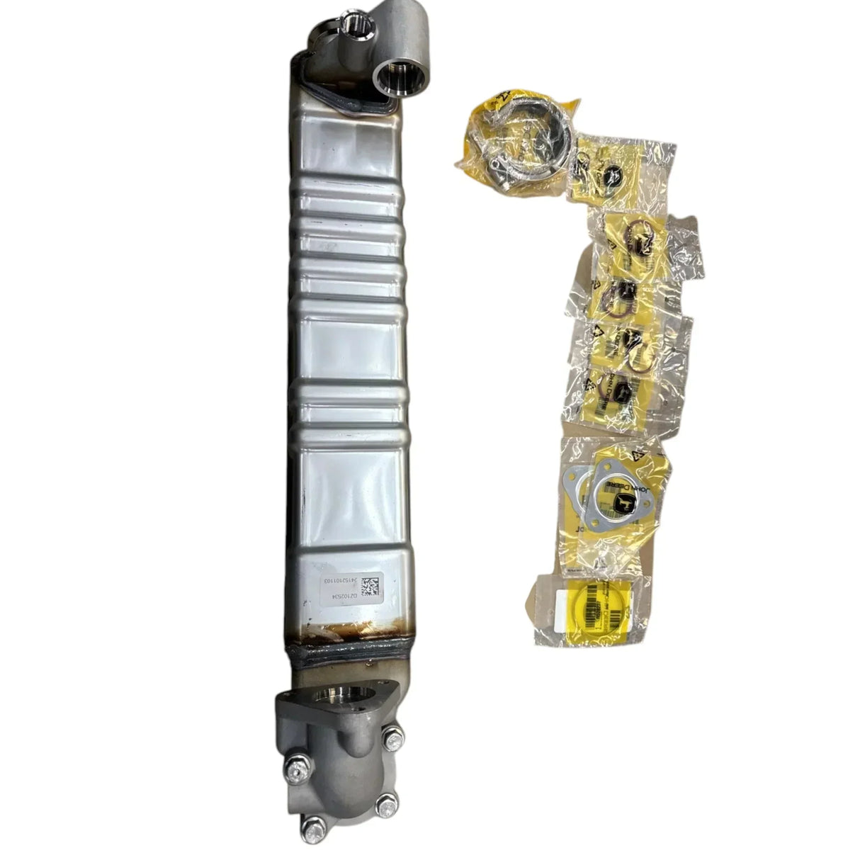 RE550599 Genuine John Deere EGR Heat Exchanger - Truck To Trailer