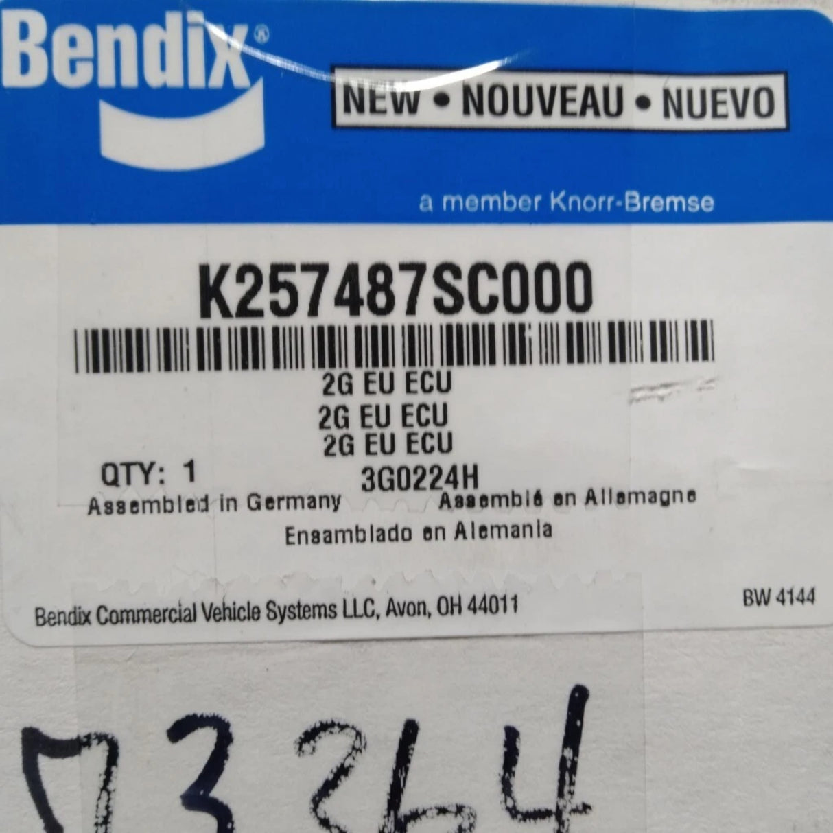 A66-19119-000 Genuine Bendix Electronic Control Unit