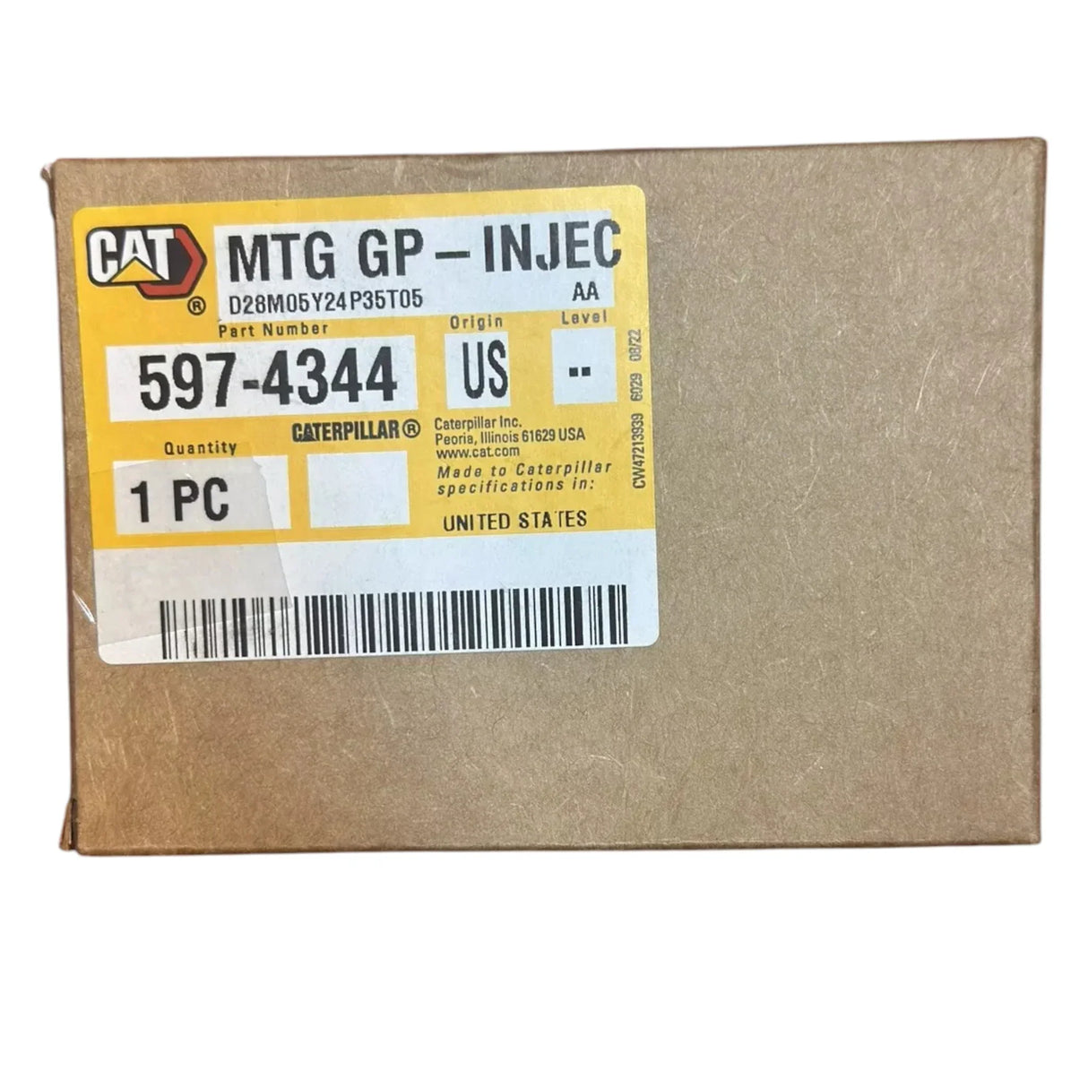 597-4344 CAT Diesel Exhaust Fluid Injector Mounting - Truck To Trailer