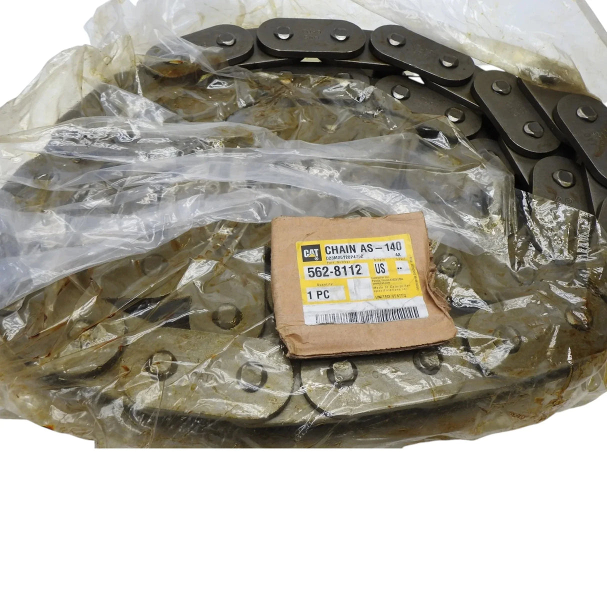 562-8112 CAT 140S Roller 27 Links Drive Chain - Truck To Trailer