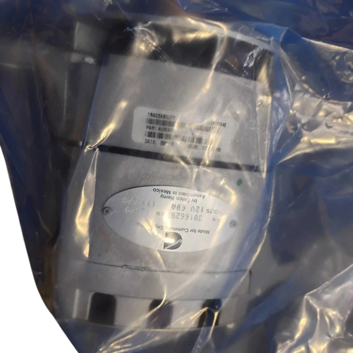 3016628 Genuine Cummins Alternator 12V 60A - Truck To Trailer