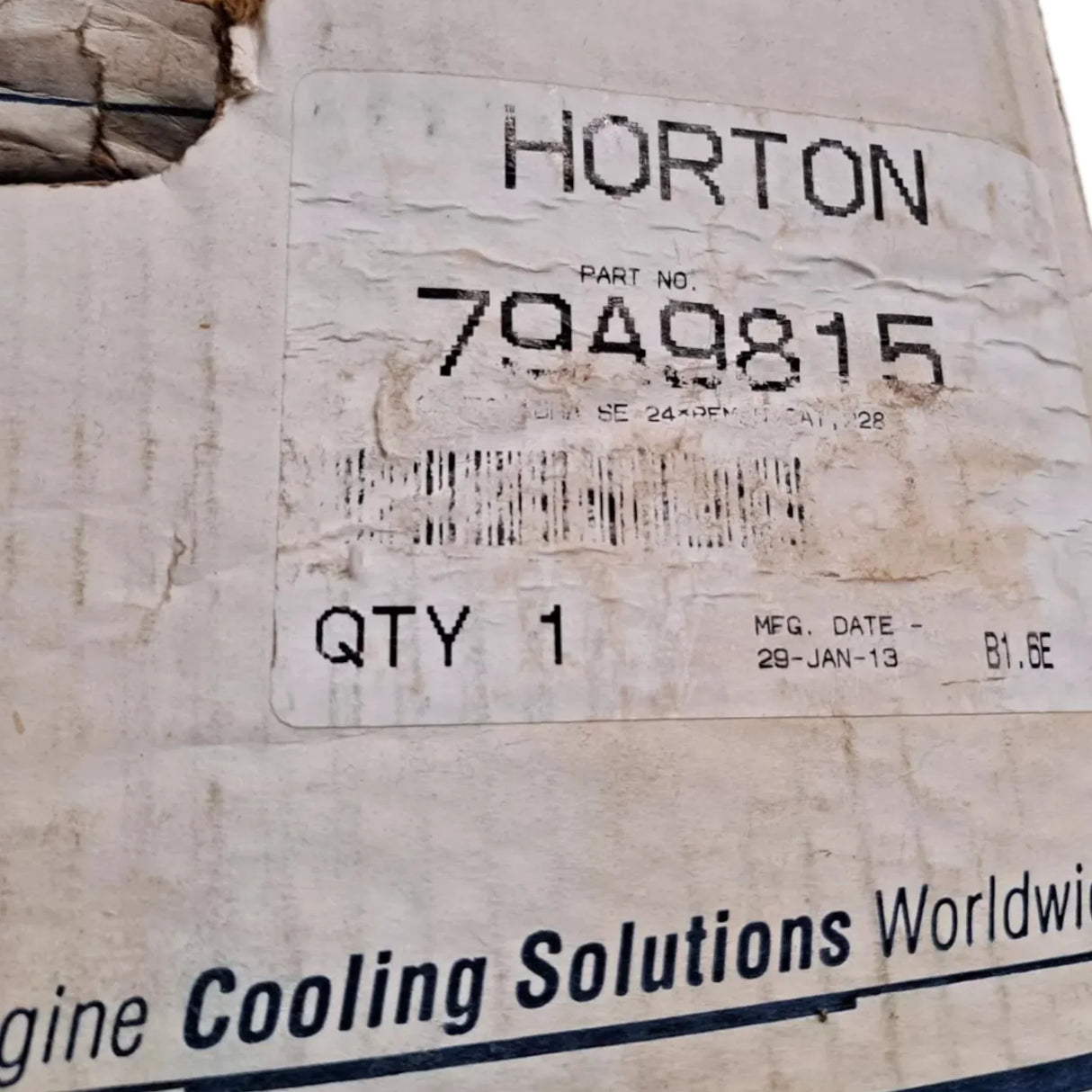 79A9815 Genuine Horton Fan Clutch - Truck To Trailer