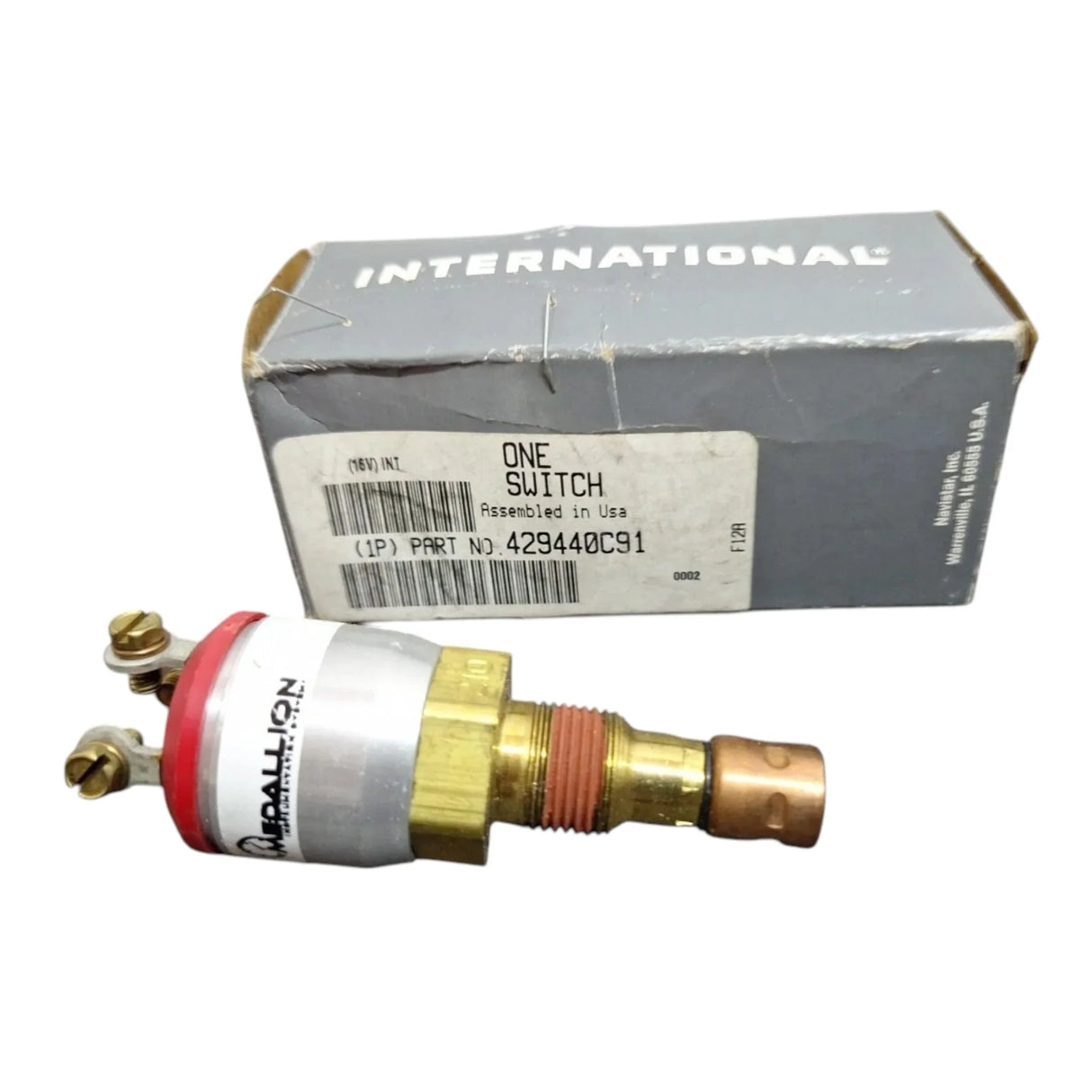 429440C91 Genuine International High Temp Fan Clutch Switch - Truck To Trailer