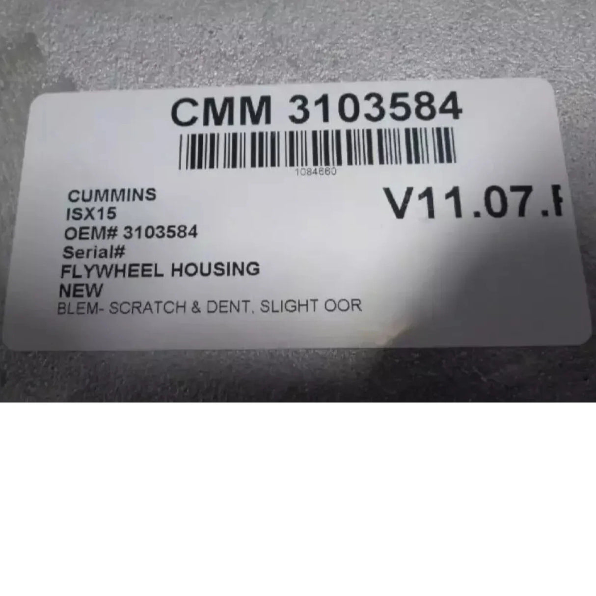 3680063 Genuine Cummins Flywheel Housing - Truck To Trailer