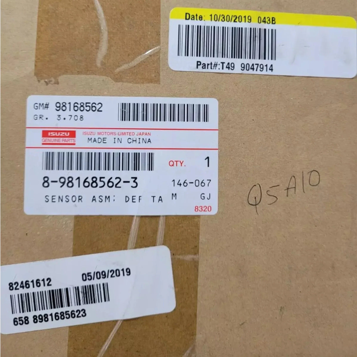 8-98168562-3 Genuine Isuzu DEF Sensor Assembly - Truck To Trailer