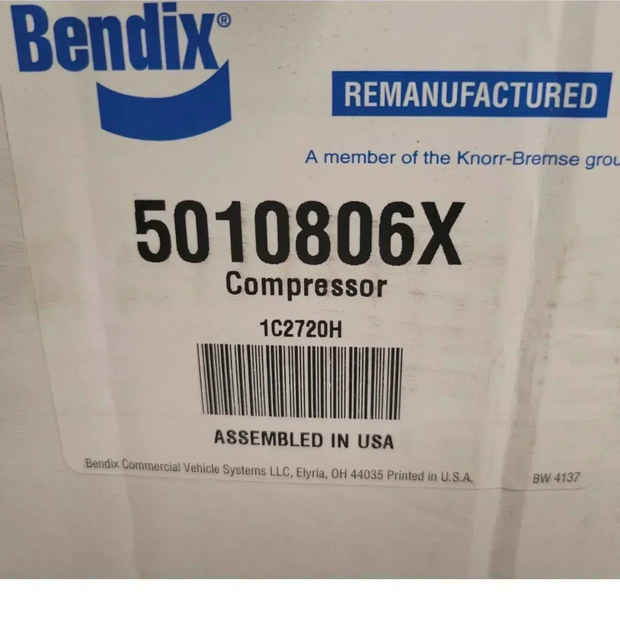 5010806 Genuine Bendix Air Compressor BA-921 - Truck To Trailer