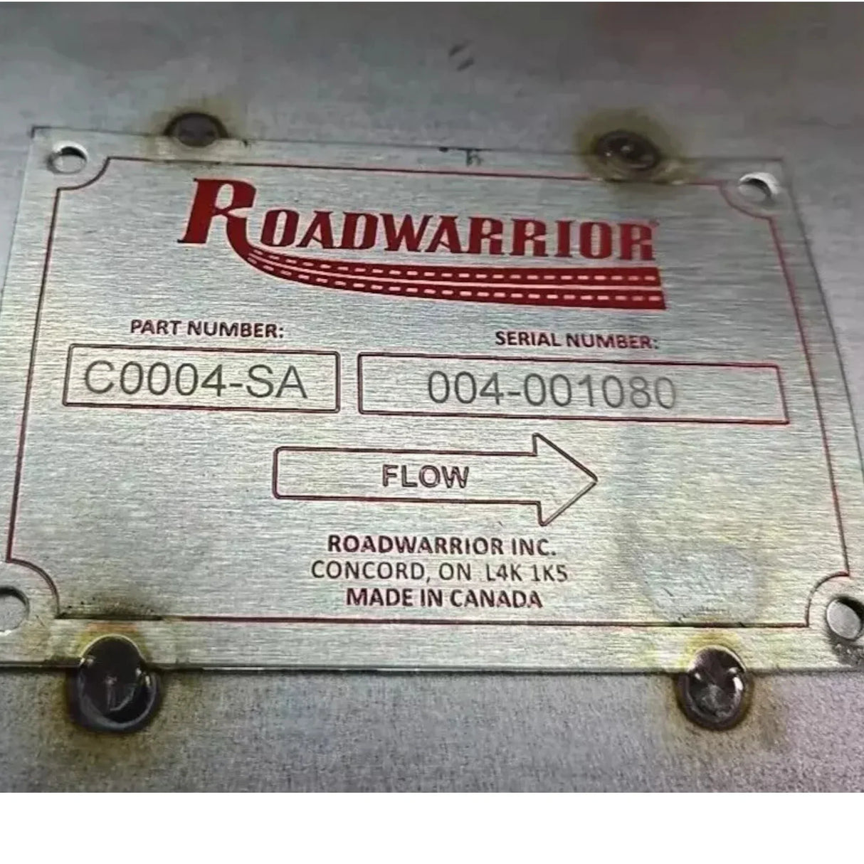 C0004-SA Roadwarrior DPF Diesel Particulate Filter For Cummins ISL ISM - Truck To Trailer