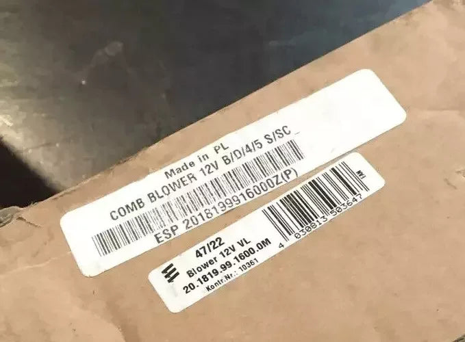 2018199916000Z Espar Air Combustion Blower - Truck To Trailer