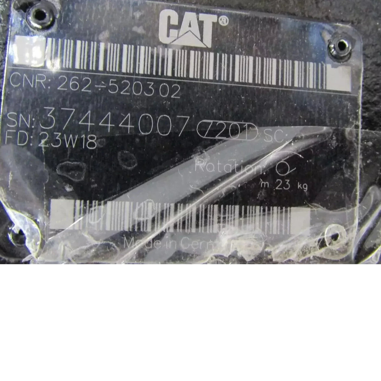 262-5203 Genuine Caterpillar Hydraulic Pump - Truck To Trailer