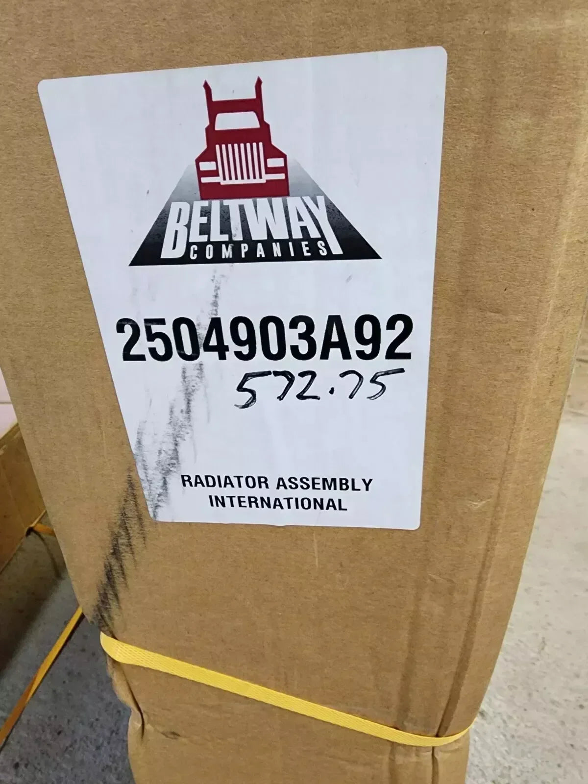 2585027C91 Genuine International Radiator Assembly - Truck To Trailer