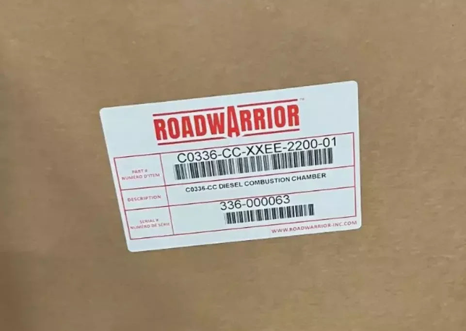 C0336-CC Roadwarrior Combustion Chamber - Truck To Trailer