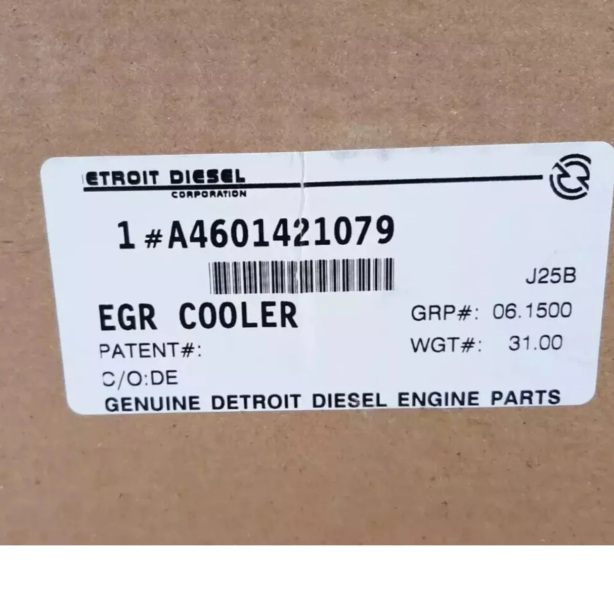A4601421079 Genuine Detroit Diesel EGR Exhaust Gas Recirculation Cooler - Truck To Trailer