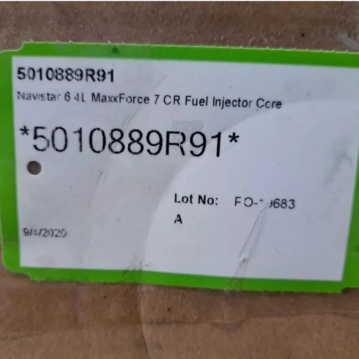 5010888R91 Oem International Injector For Maxxforce 7 No Core Charge - Truck To Trailer