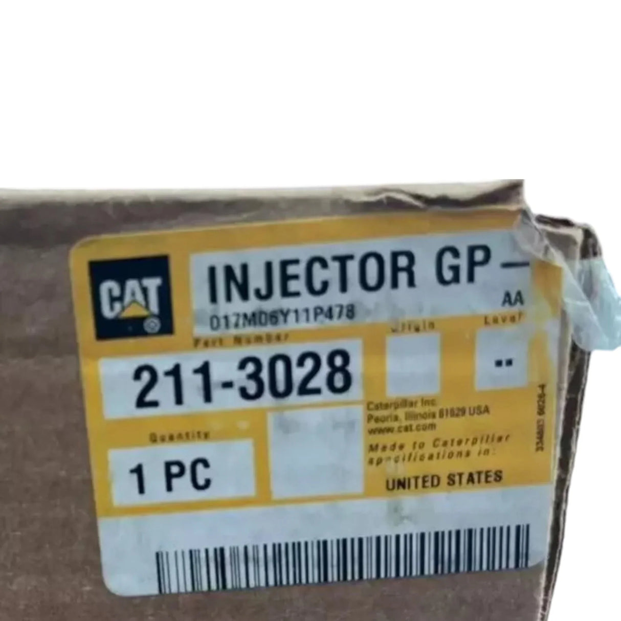 211-3028 Genuine Caterpillar Fuel Injector - Truck To Trailer