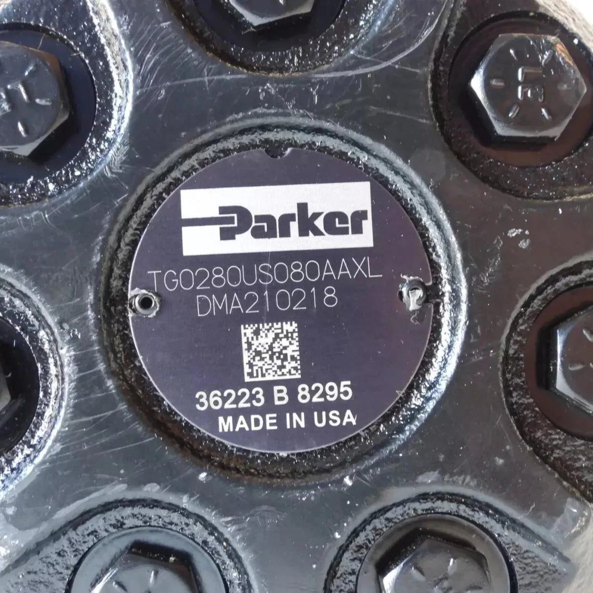 TG0280US080 Genuine Parker Wheel Hydraulic Motor - Truck To Trailer