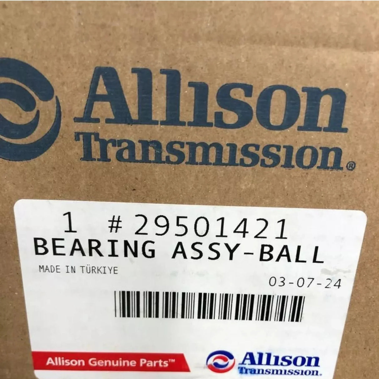 29501421 Genuine Allison PTO Gear Ball Bearing Assembly - Truck To Trailer