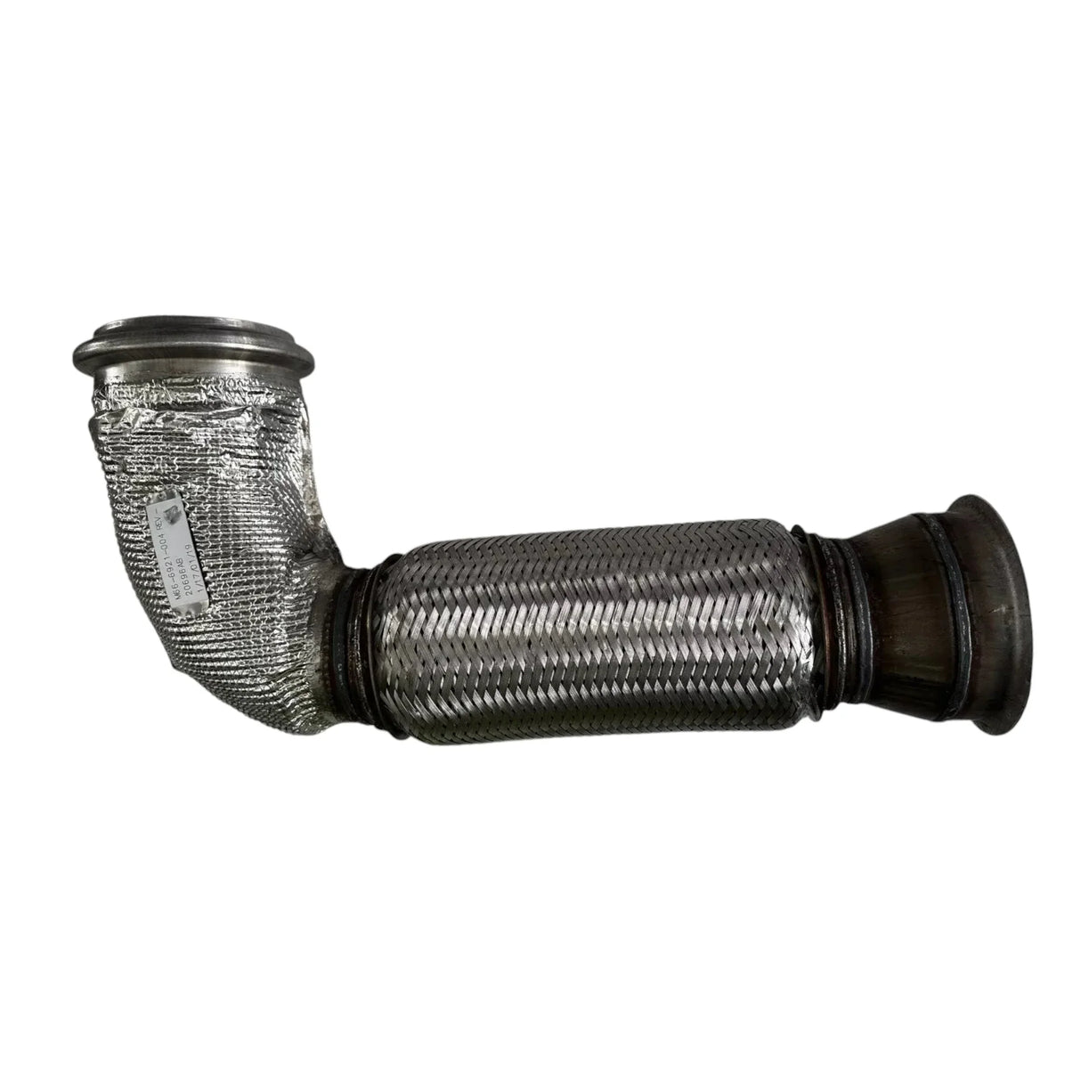 M66-6921-004 Genuine Paccar Insulated Elbow Bellow Pipe - Truck To Trailer