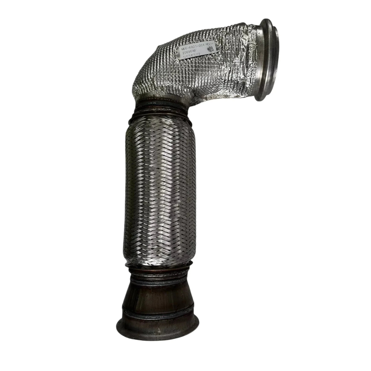 M66-6921-004 Genuine Paccar Insulated Elbow Bellow Pipe - Truck To Trailer