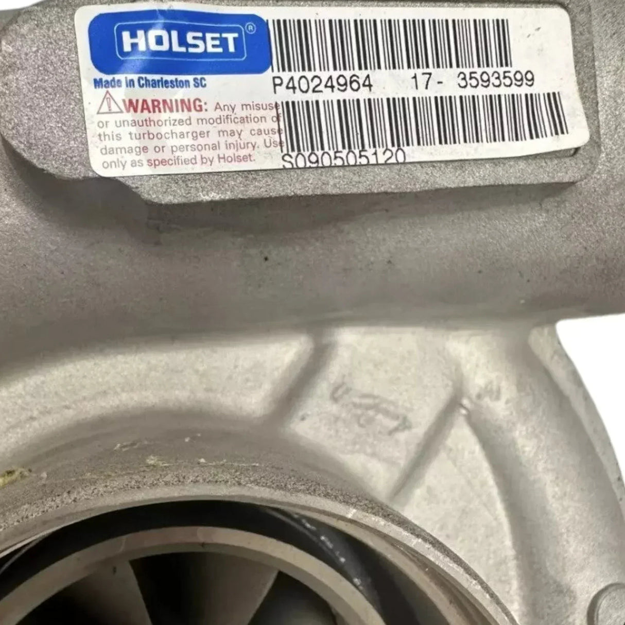 3593600 Genuine Cummins Turbocharger HX55W - Truck To Trailer